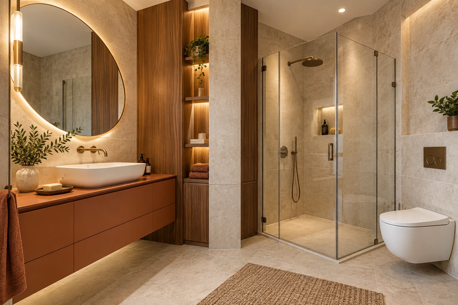 Mekana Özel Banyo Tasarımları